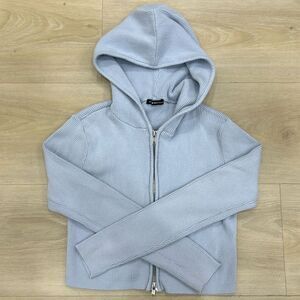 Brandy-melville Women's Blue Sweatshirt